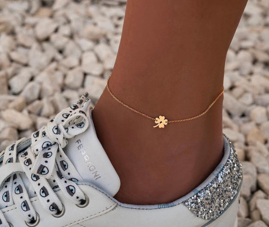 18k Gold Anklet - navidjewellery