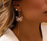 18k Gold Butterfly Earring - navidjewellery