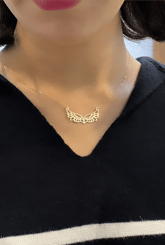 18K Gold Necklace - navidjewellery