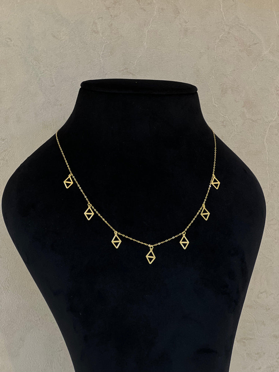 18K Gold Necklace - navidjewellery