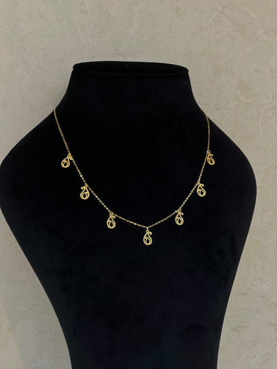 18K Gold Necklace - navidjewellery