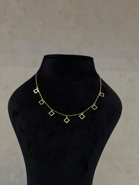 18K Gold Necklace - navidjewellery