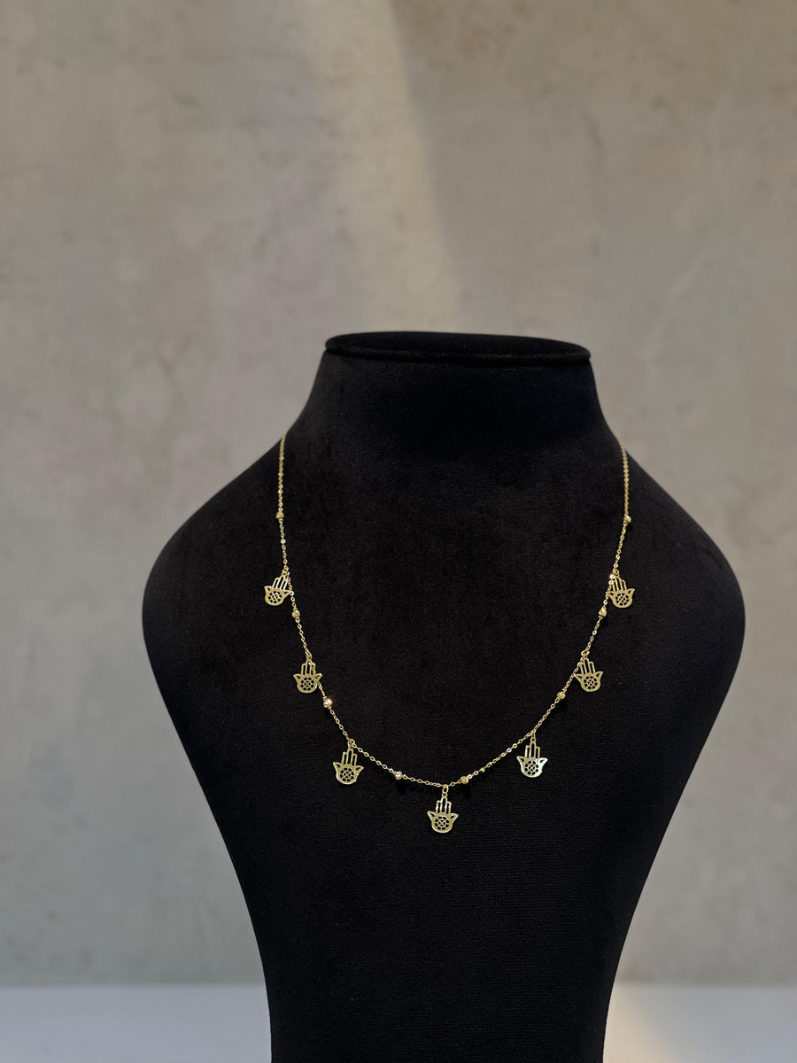 18K Gold Necklace - navidjewellery