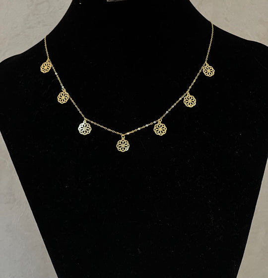 18K Gold Necklace - navidjewellery