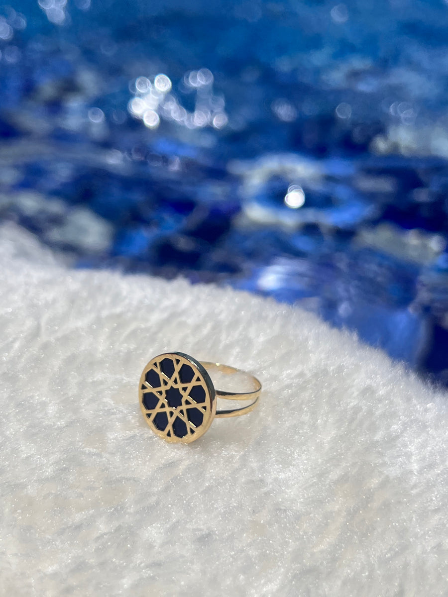 18k Gold Ring ( SHABAK BY NAVID ) - navidjewellery