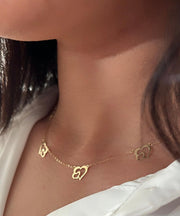 18k Gold Necklace - navidjewellery