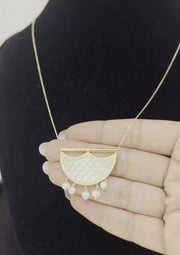 ‏18k Gold Necklace( SHABAK BY NAVID )