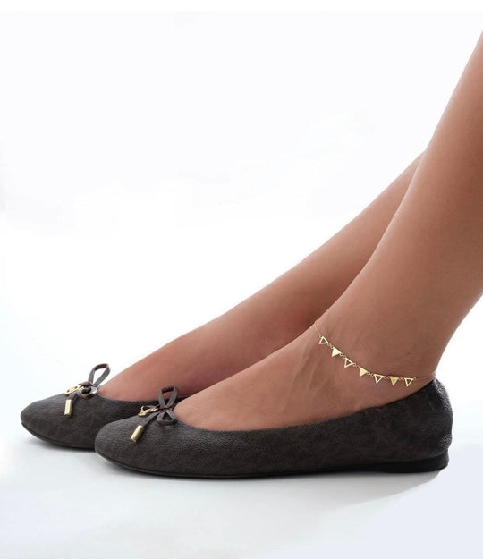 18K Gold Anklet - navidjewellery