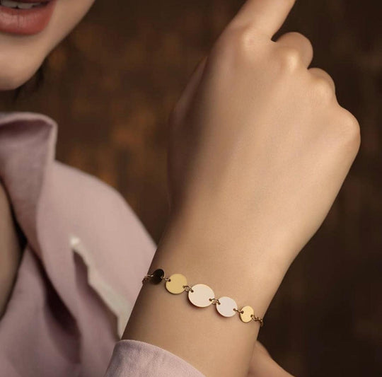 18K Gold Bracelet - navidjewellery