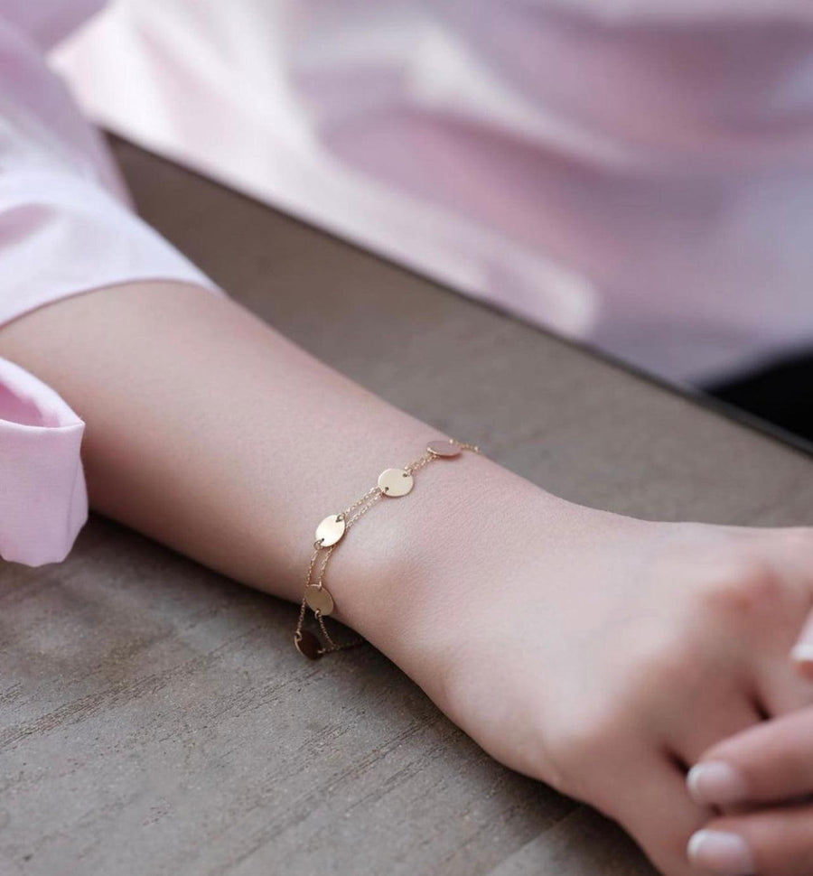 18K Gold Bracelet - navidjewellery