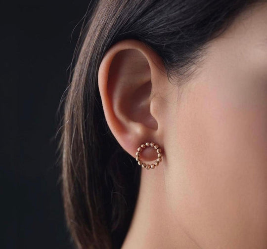 18K Gold Earrings - navidjewellery