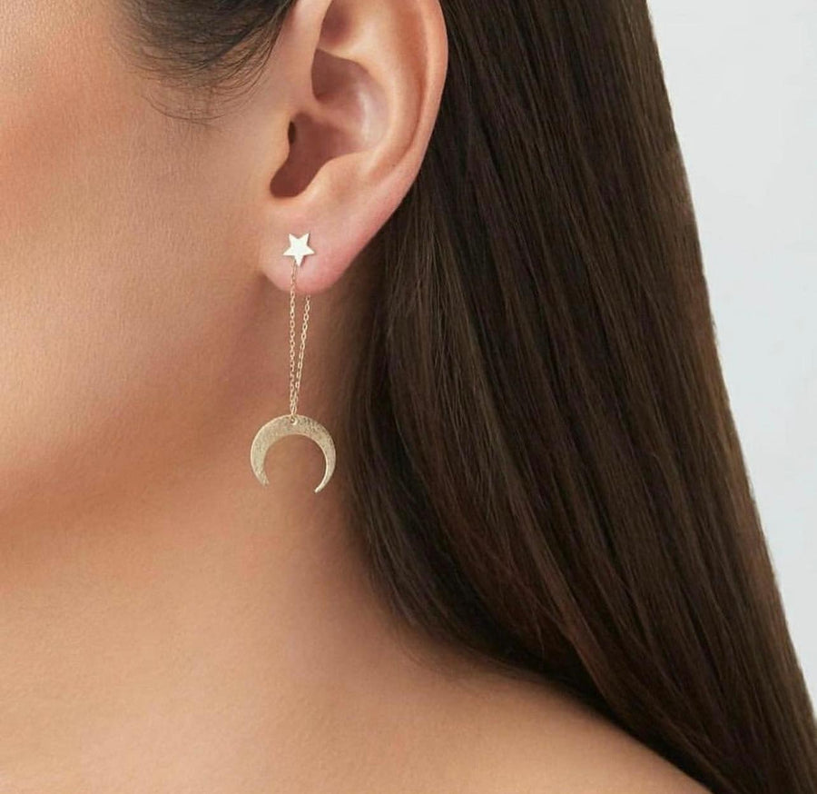 18K Gold Earrings - navidjewellery