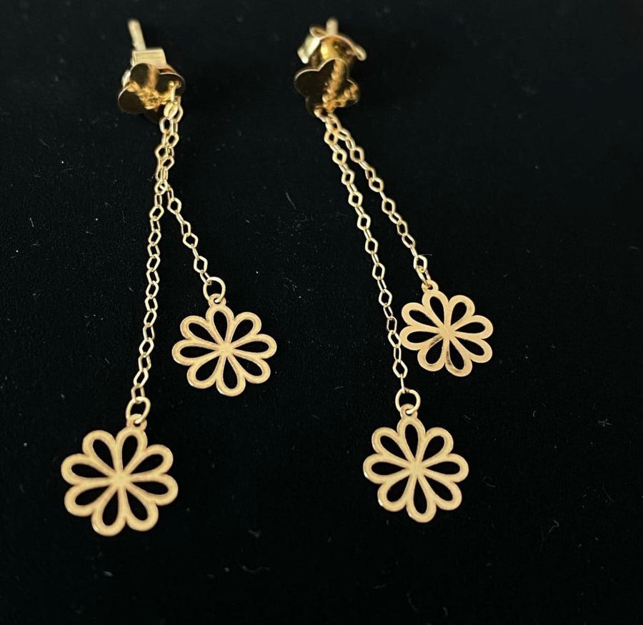 18K Gold Earrings - navidjewellery