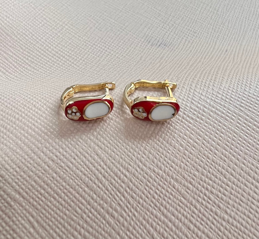 18K Gold Erring ( kids ) - navidjewellery