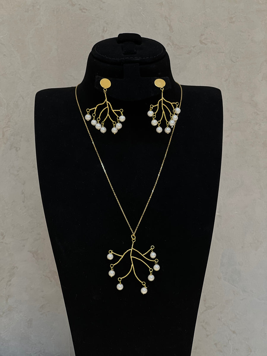 18K Gold Half Set - navidjewellery