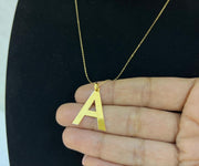 18K Gold Letters pendant - navidjewellery