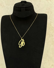 18K Gold Letters pendant - navidjewellery