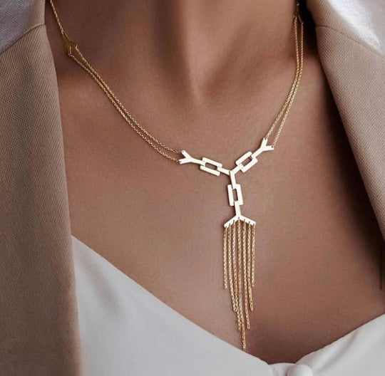 18k Gold Necklace - navidjewellery