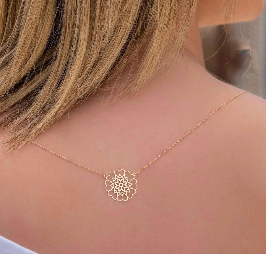 18k Gold Necklace - navidjewellery