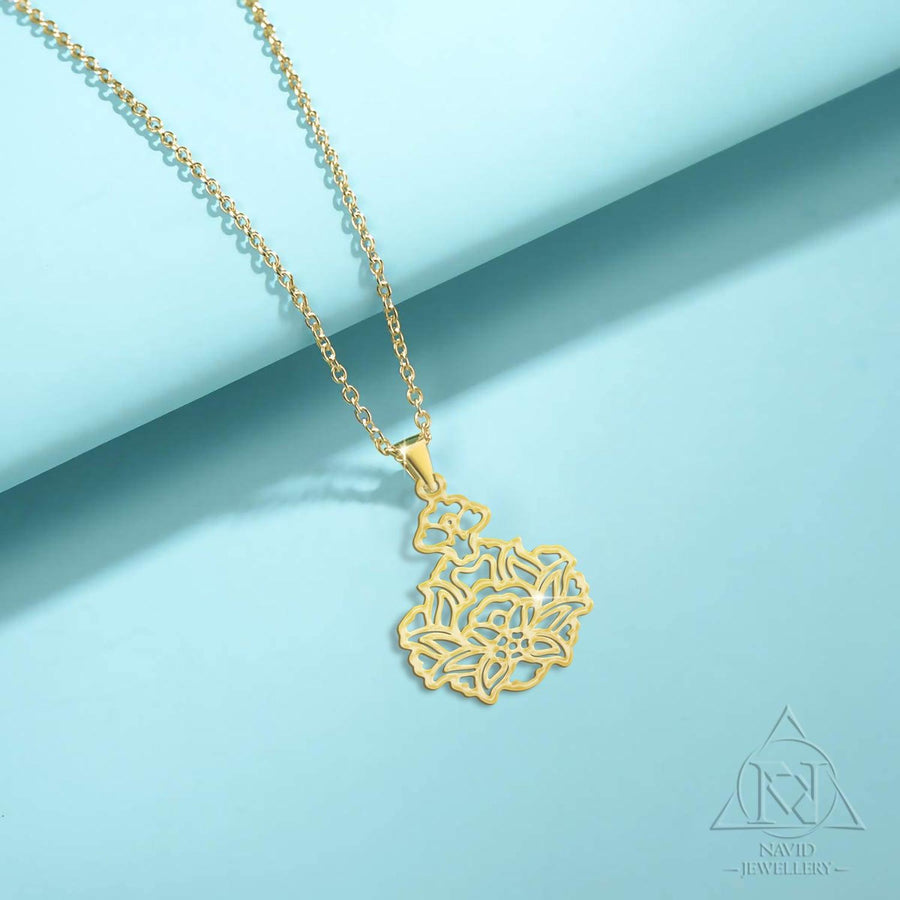 18k Gold Necklace - navidjewellery