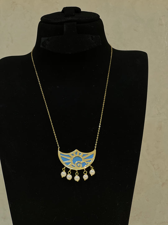 18K Gold Necklace ( Shabak By Navid ) - navidjewellery