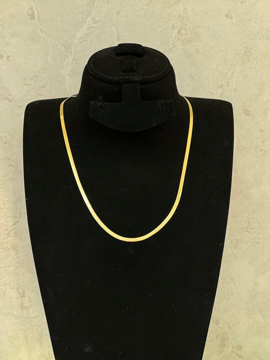 18K Gold Snake Necklaces - navidjewellery