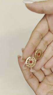 18k Gold Earring ( SHABAK BY NAVID )