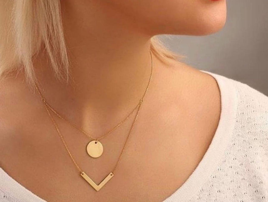 Double Line Necklaces - navidjewellery